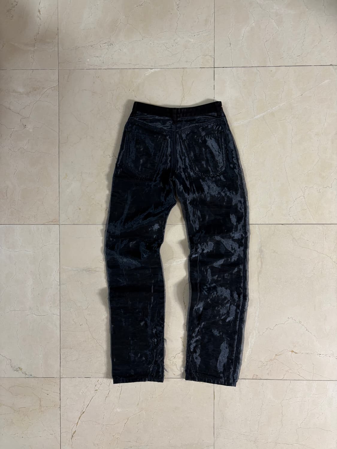 Y/Project FW18 Organza Layered Jeans 상품이미지3