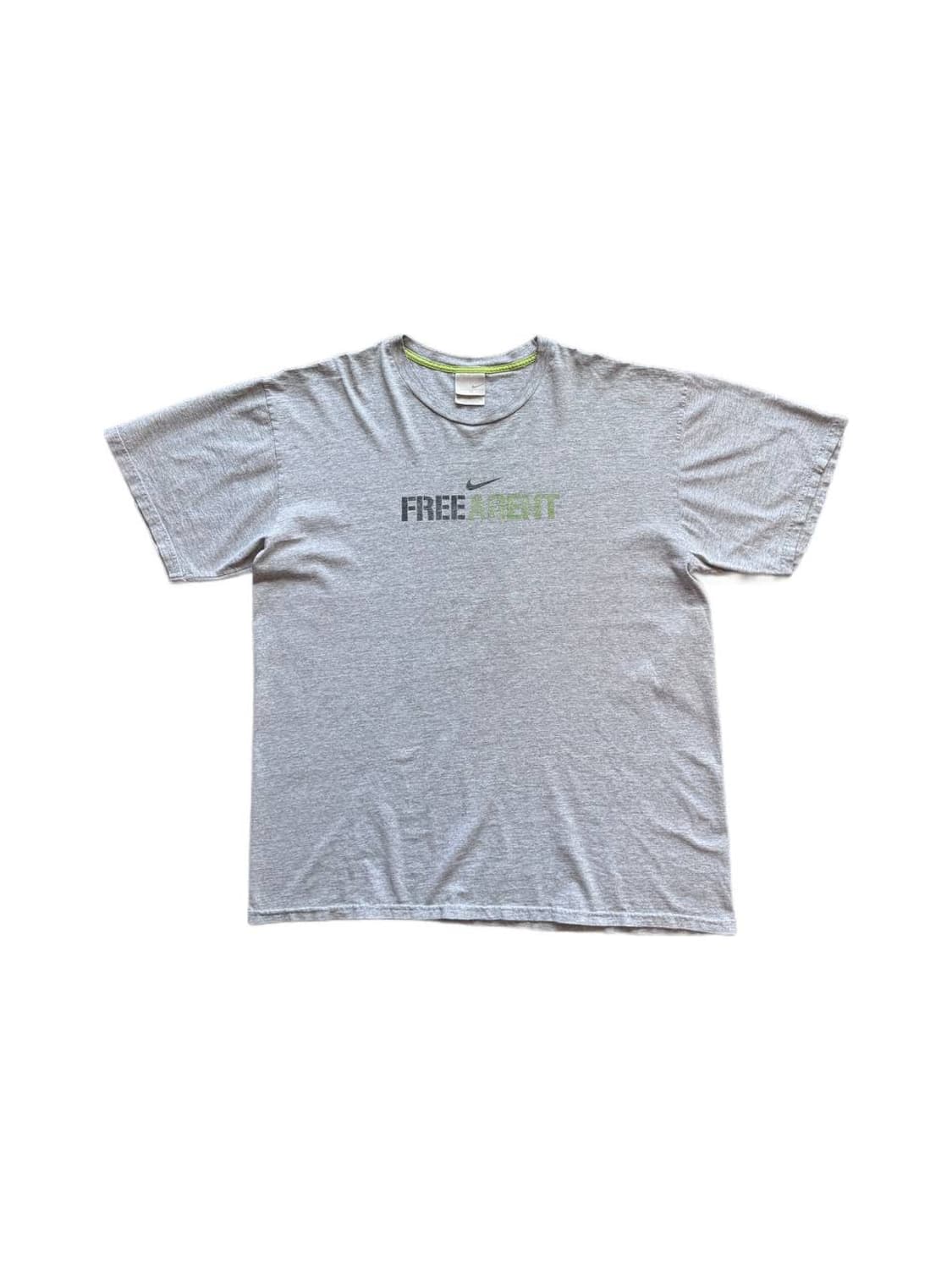 Mid 00s 나이키 프리 에이전트 로고 티셔츠 상품이미지1