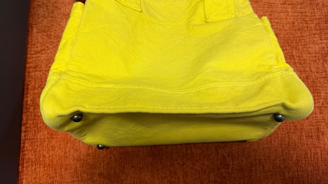캐피탈 캔버스 스탠다드 토트백 옐로우 상품이미지6