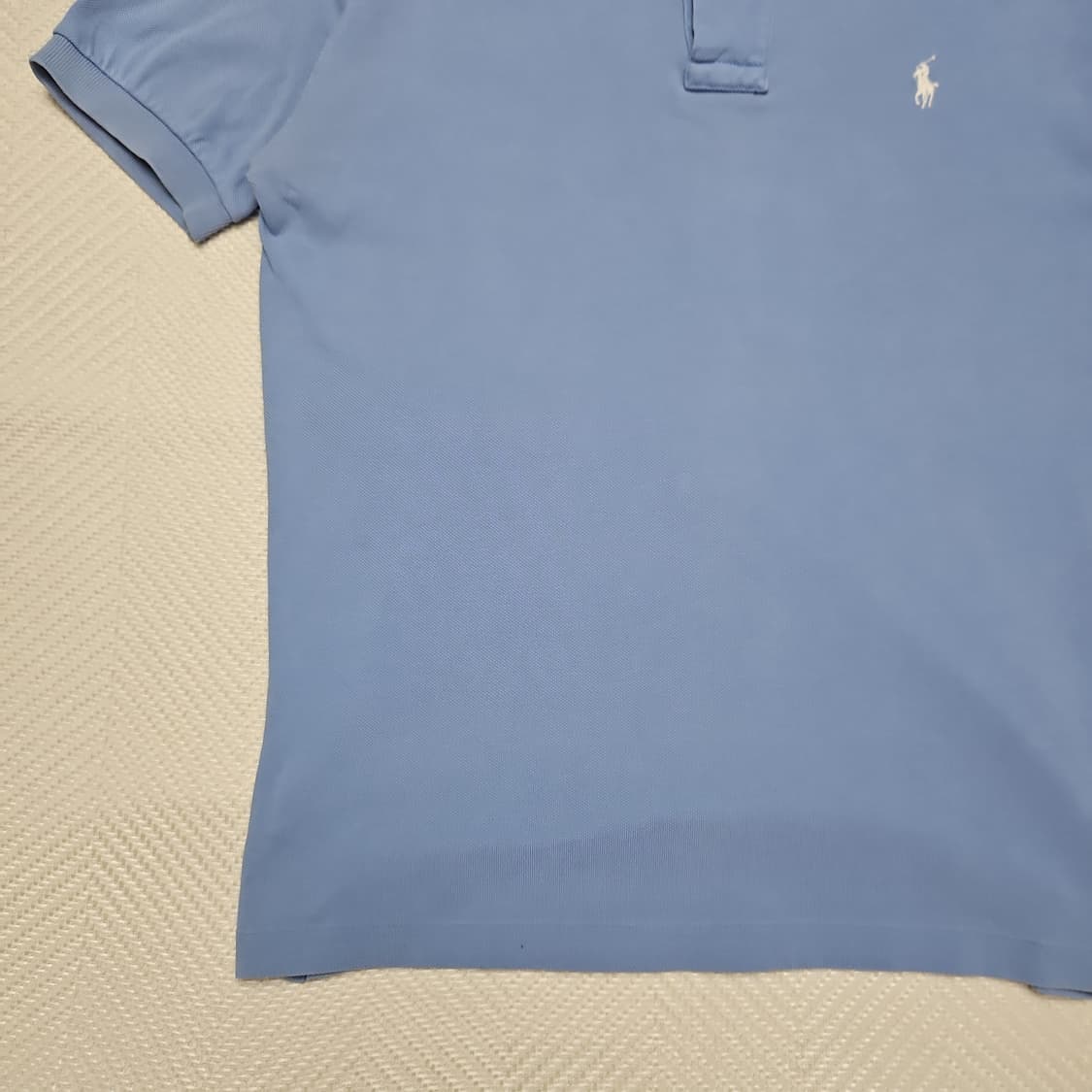 폴로 랄프로렌 반팔 카라티 (스카이블루) 상품이미지5