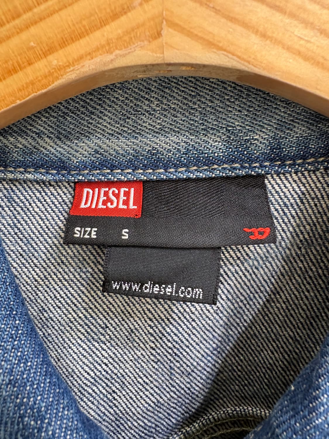 DIESEL (Made in Italy) 데님자켓 상품이미지6