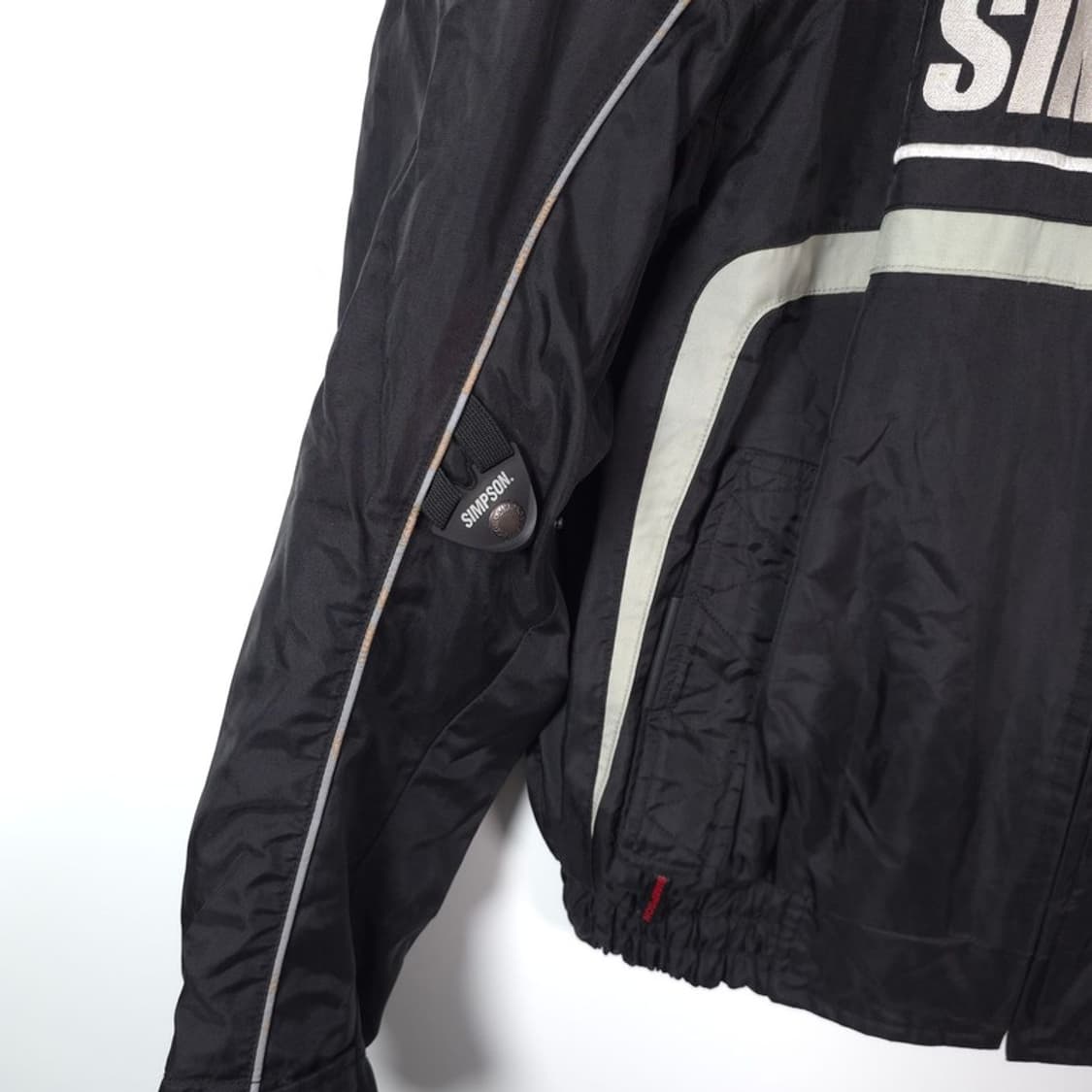 SIMPSON 올드스쿨 로고 자수 레이싱 자켓 L 상품이미지9