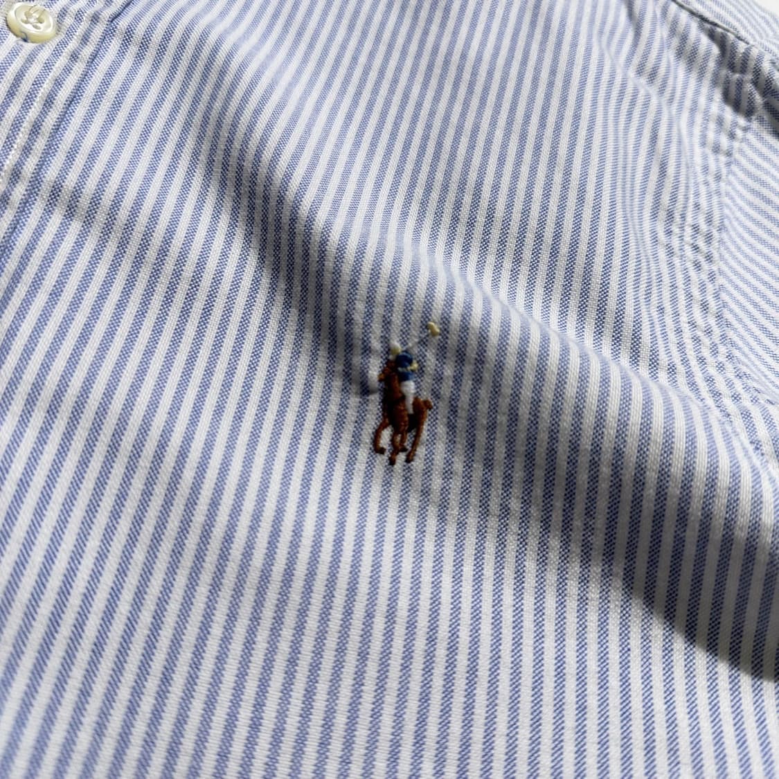 폴로 랄프로렌 포니로고 스트라이프 옥스포드 셔츠 상품이미지4