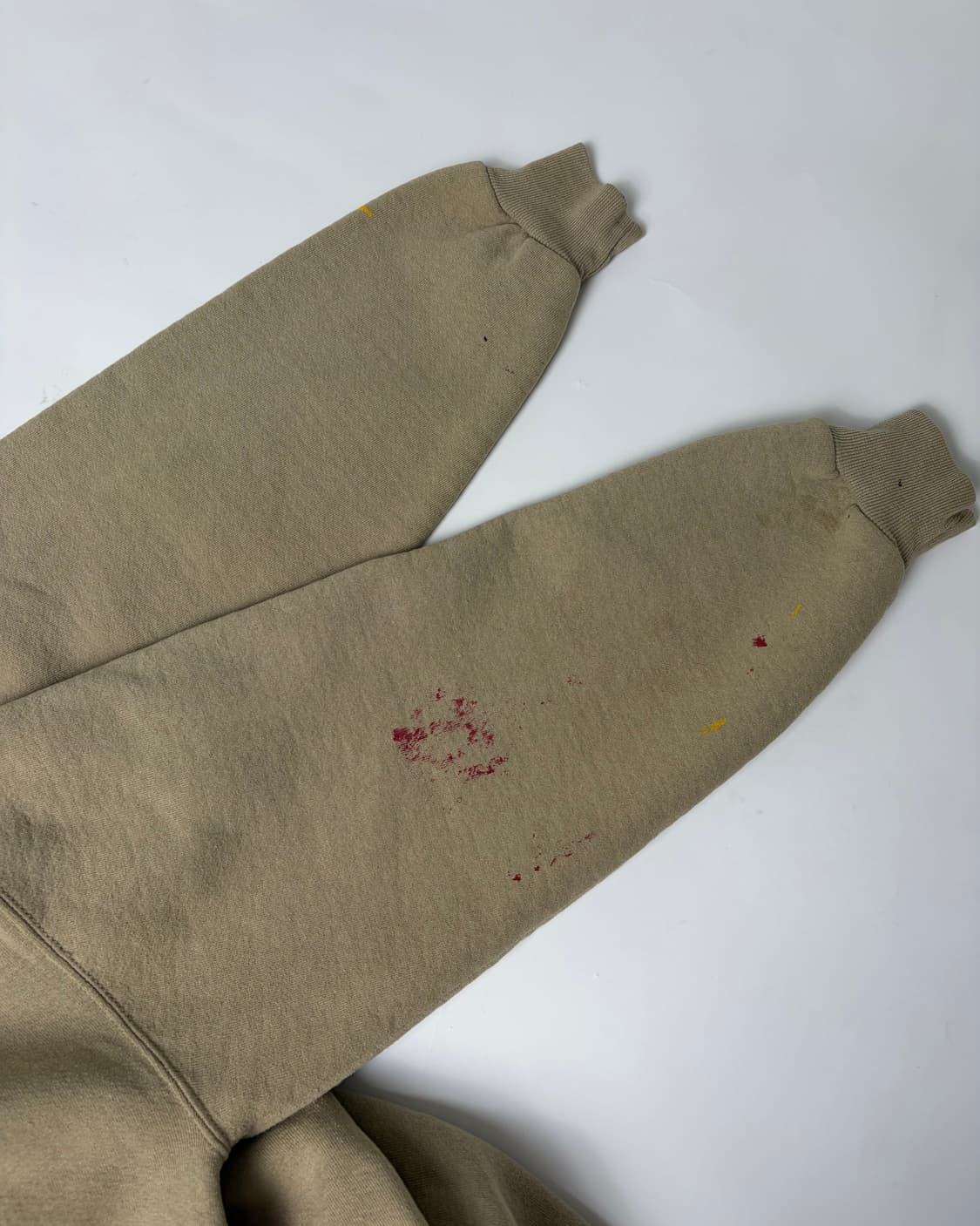 90s Russell Zip Up Hoodie (beige) 상품이미지8