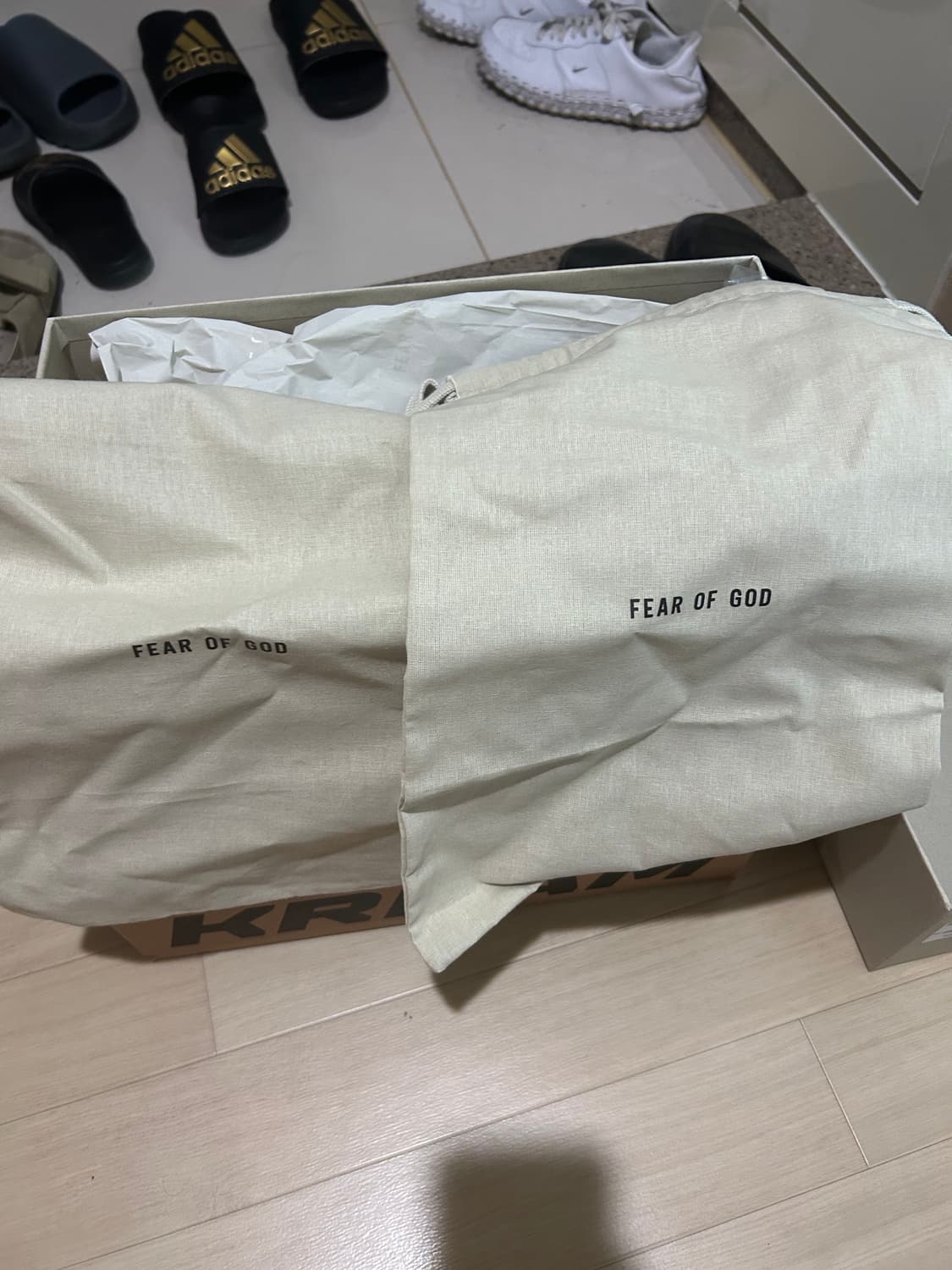 피어오브갓 블랙 카프스킨 로퍼 슬리퍼 상품이미지7