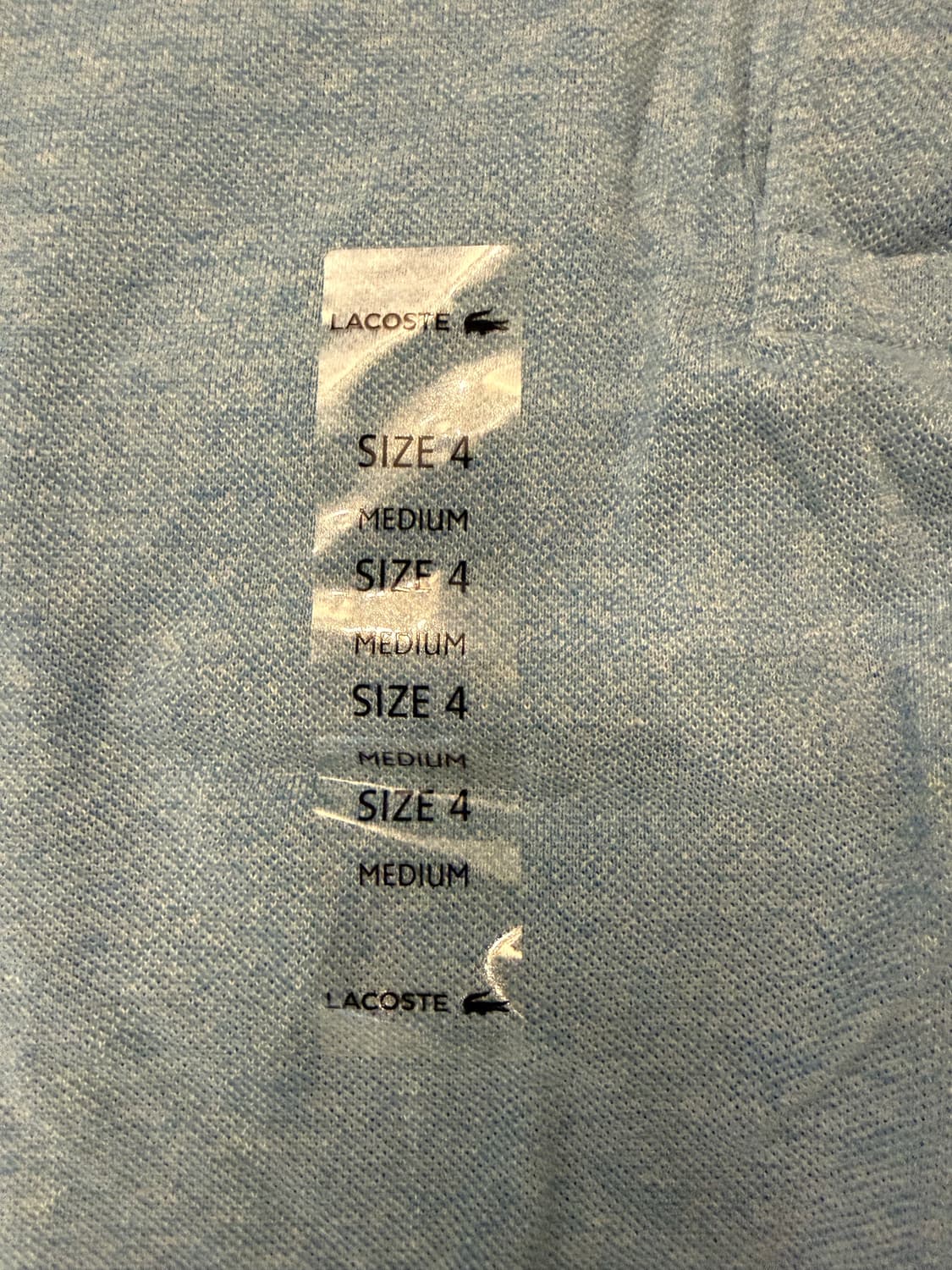 라코스테 클래식핏 폴로 티셔츠 블루 4-M사이즈 상품이미지4