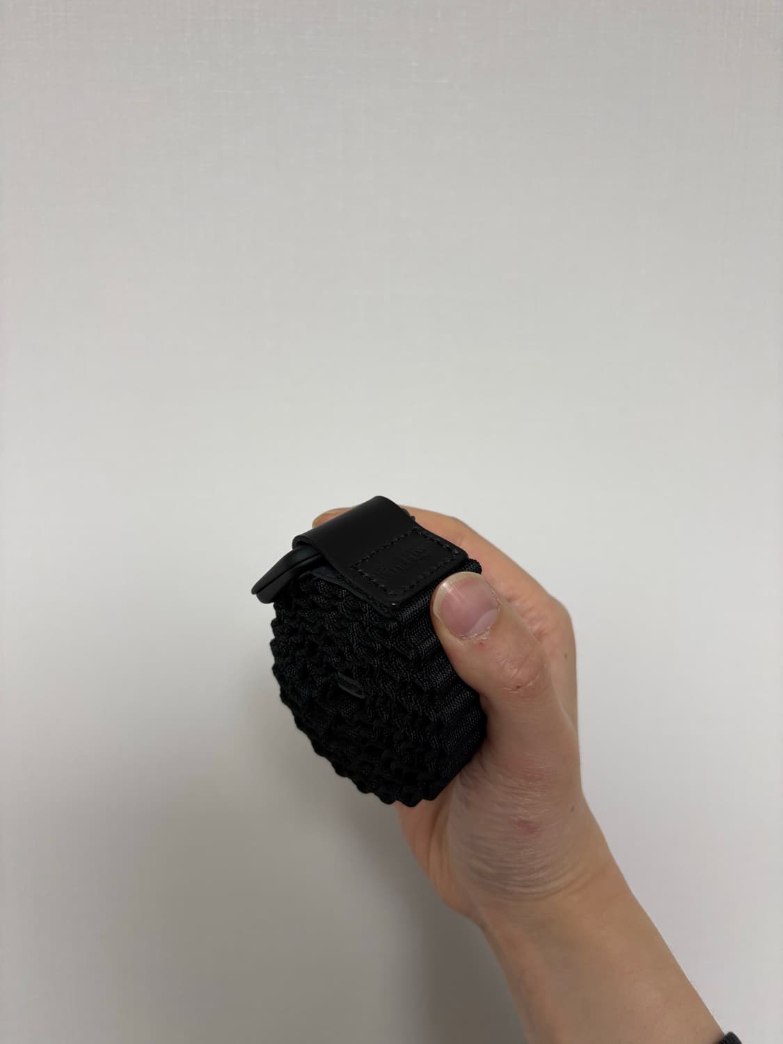 옴므플리세 플리츠 벨트 블랙 상품이미지2