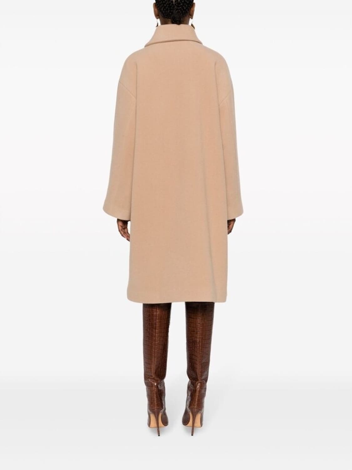 <1회 착용🖤> 엠포리오 아르마니 Emporio Armani 카멜 코트 상품이미지4