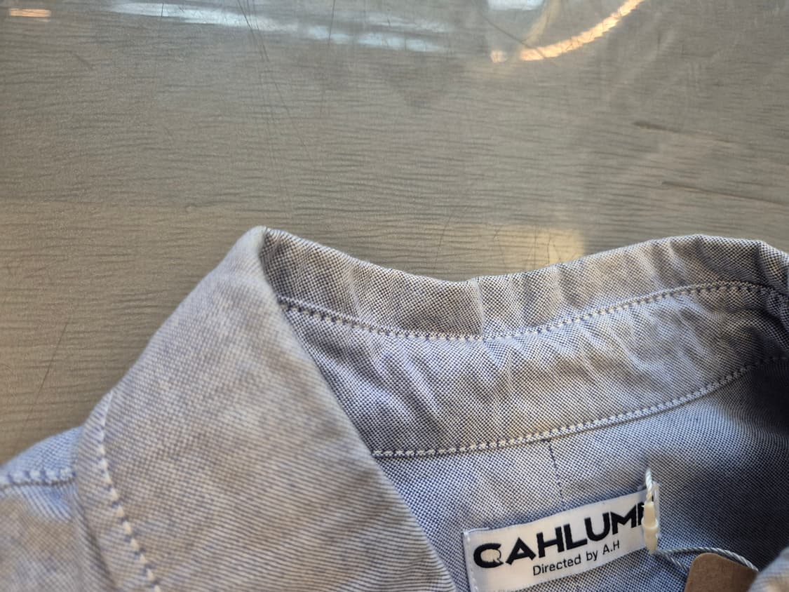 CAHLUMN 오버사이즈 옥스포드 셔츠 상품이미지5