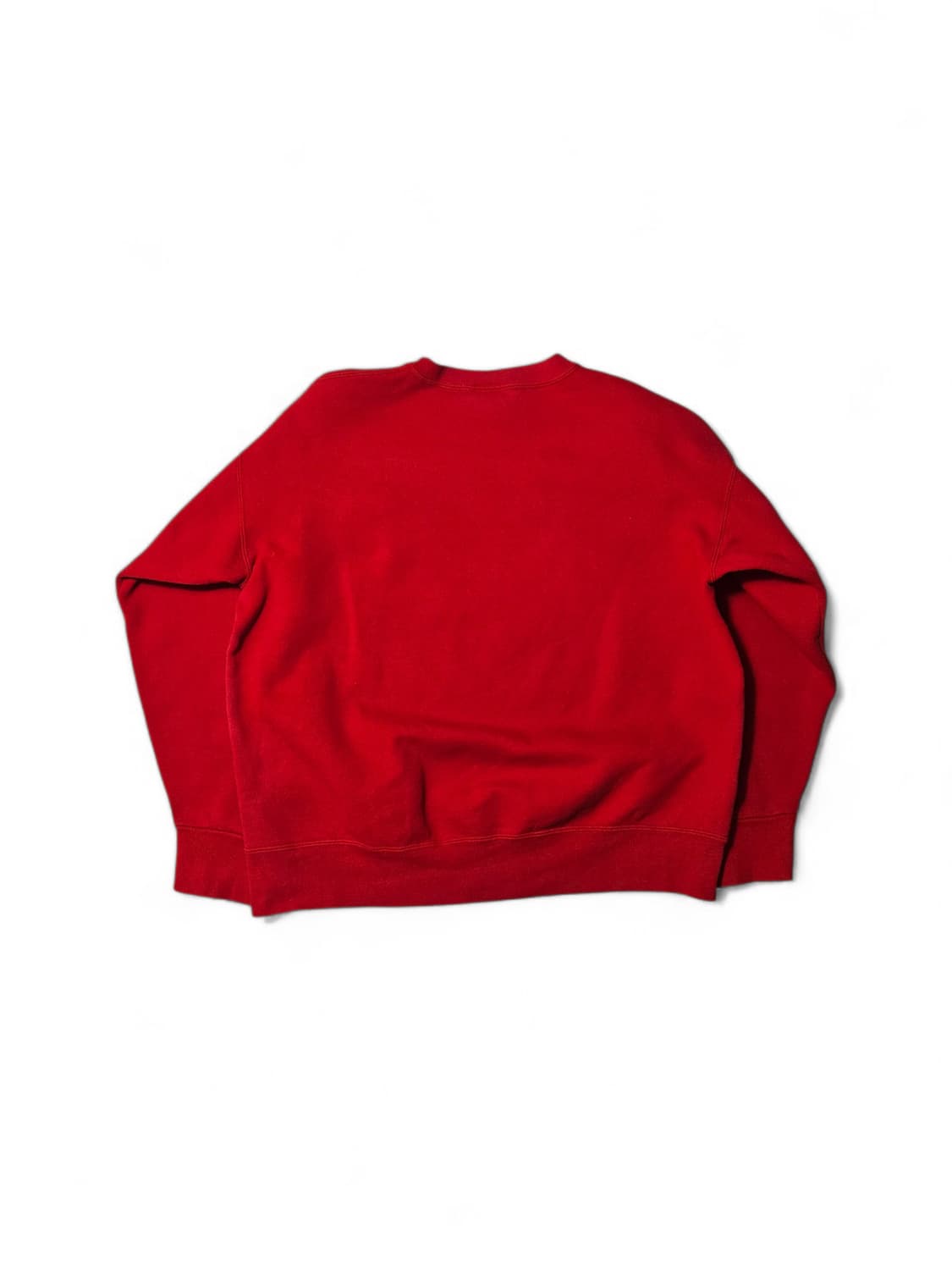 1990's 디즈니 미니마우스 스웻셔츠 레드 XL USA 상품이미지5