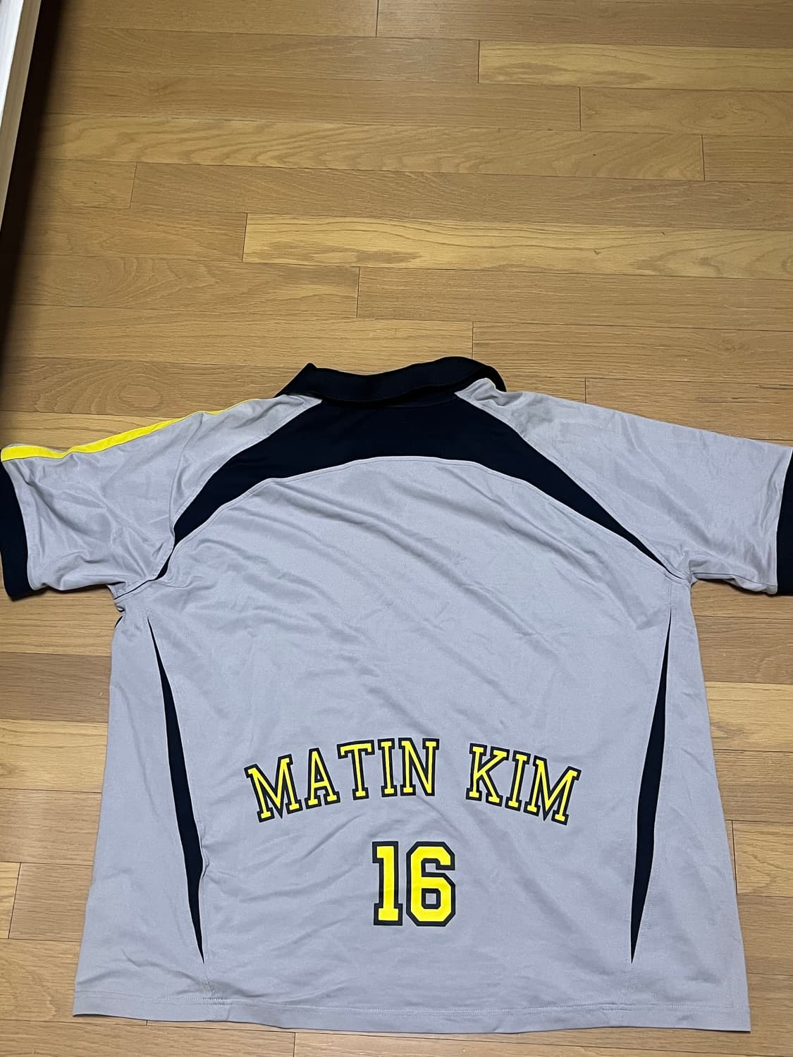 마뗑킴 스포티 트랙 저지 탑 그레이 free 상품이미지3