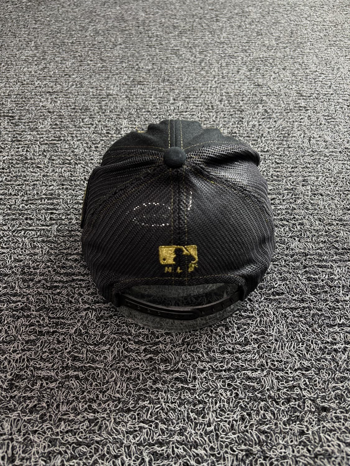 MLB 시카고 화이트삭스 빅로고 블랙 트러커 캡 4232 상품이미지4