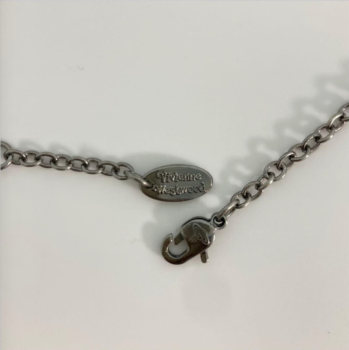 비비안웨스트우드 아카이브 황동 orb 각인 팬던트 목걸이 상품이미지3