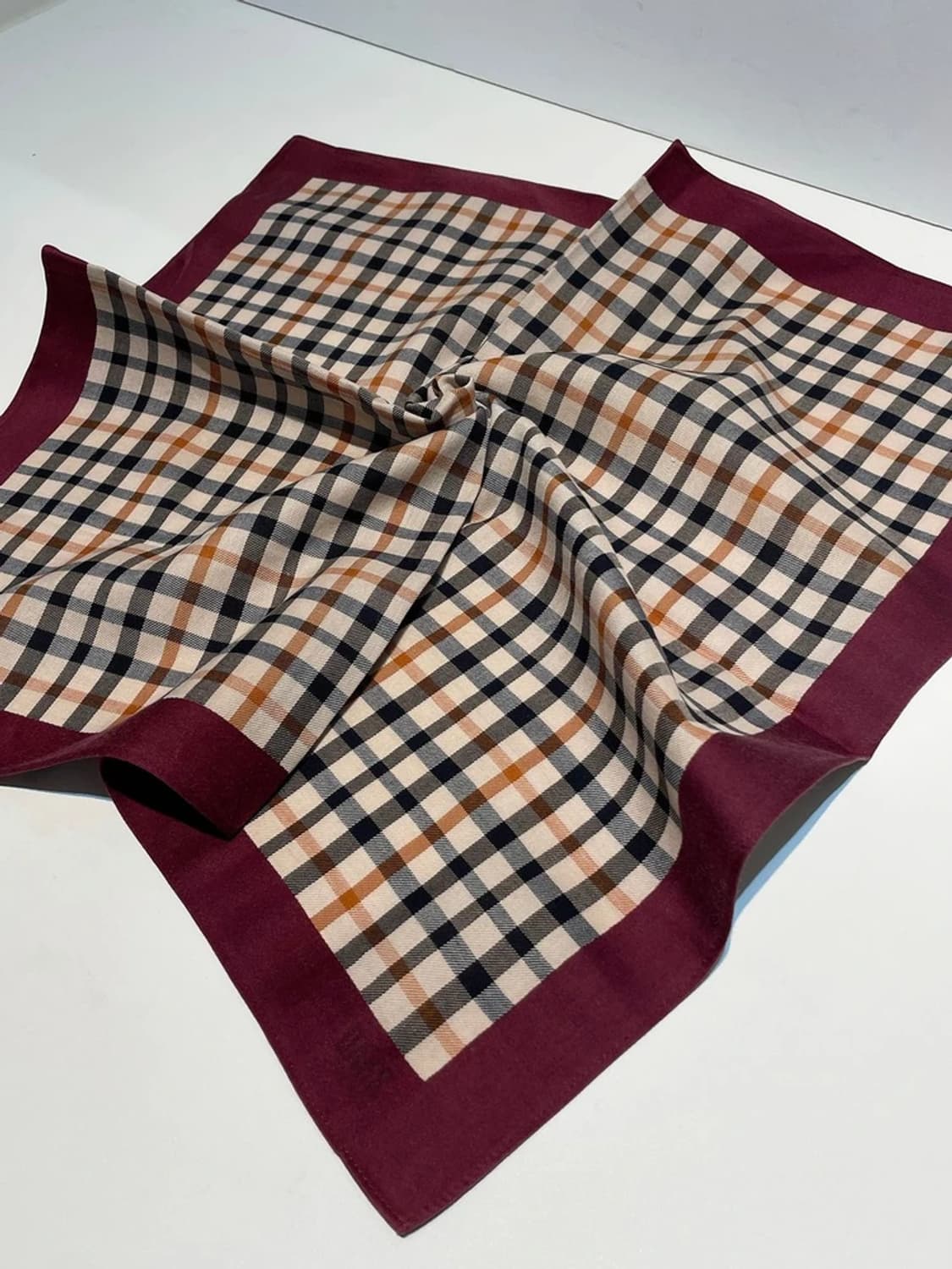 닥스 00's 시그니처 체크 쁘띠 손수건 A1375 상품이미지2