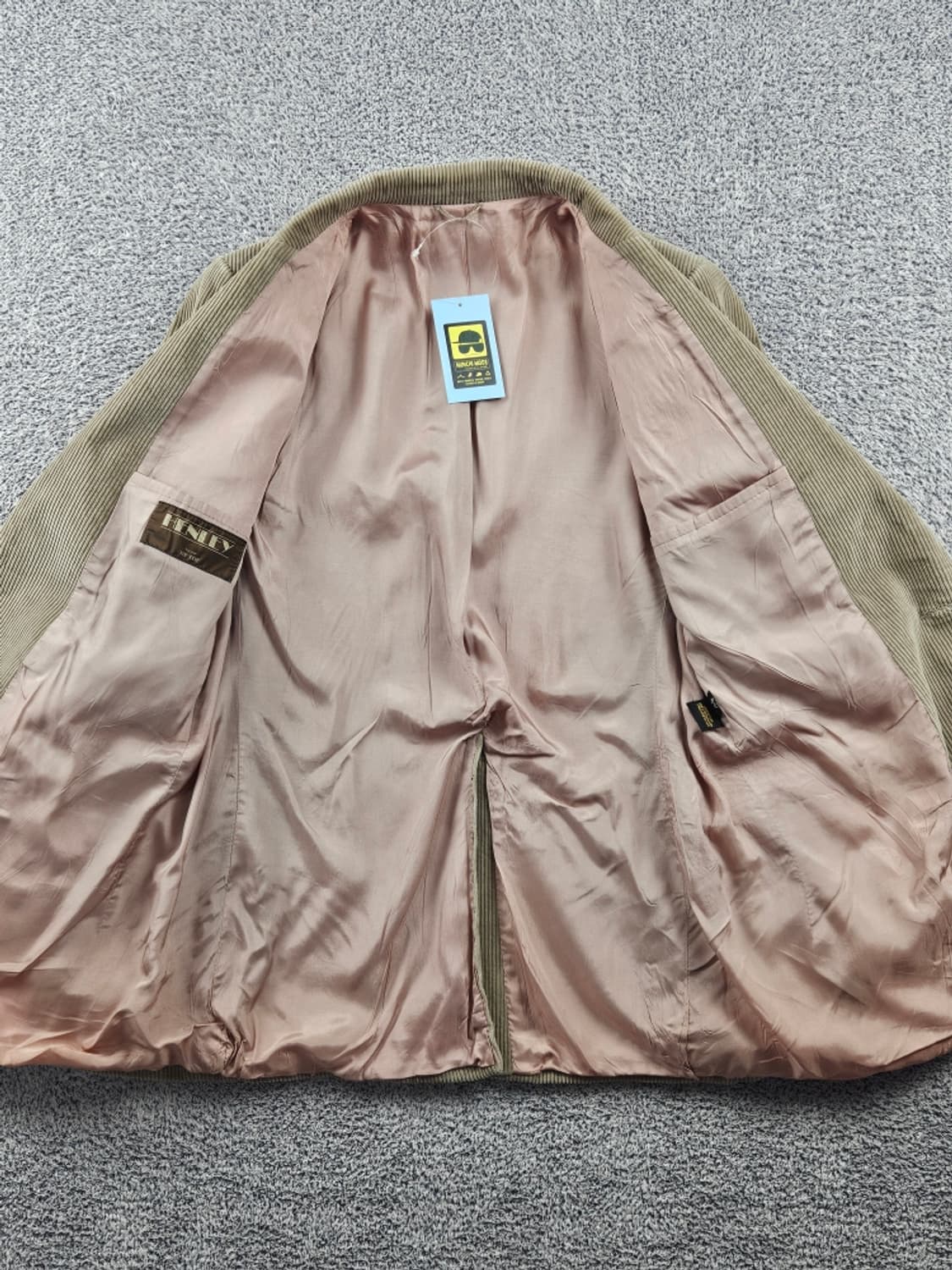 헨리 코듀로이 더블 베이직 블레이저 자켓 ( 42 ) / 10965 상품이미지10