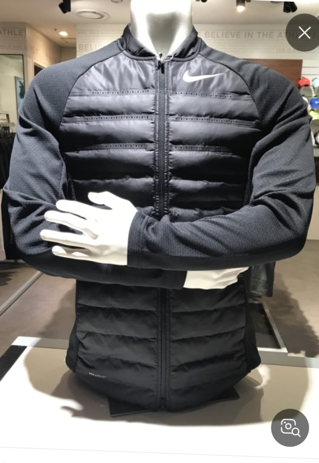 남성 나이키골프 에어로로프트 에어로프트 경량 패딩 재킷 상품이미지1