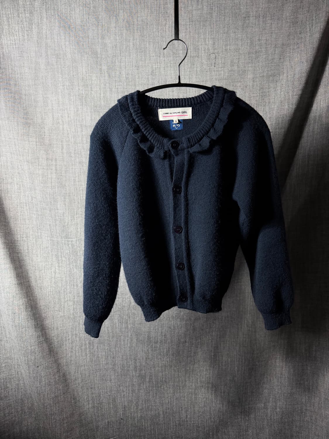 꼼데가르송 걸 니트프릴가디건 상품이미지1