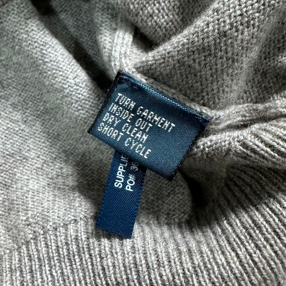 폴로 랄프로렌 그레이 메리노 울 니트 상품이미지7