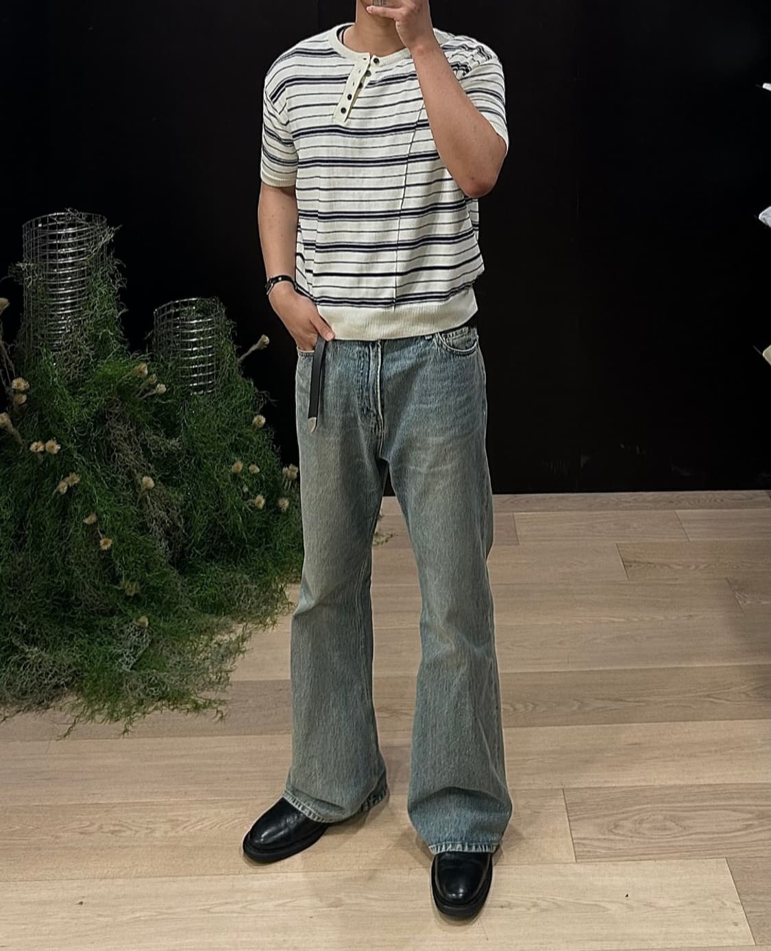 웨이비니스 한정 헨리넥 2사이즈 판매합니다 상품이미지2