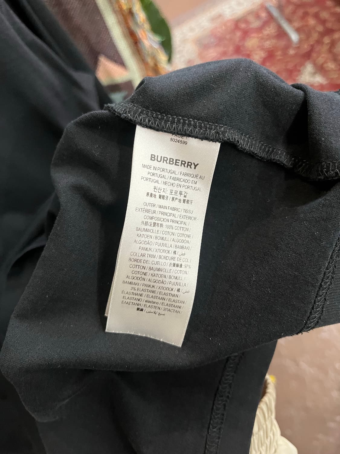 버버리 TB 모노그램 모티프 롱슬리브 #csz713 상품이미지5