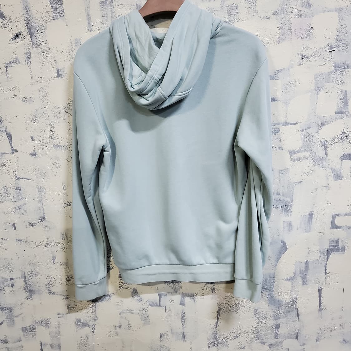 아디다스 트레포일 빅파이어드 후드티 민트  상품이미지2