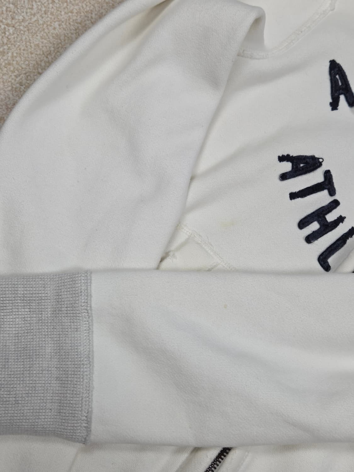 [아베크롬비] 머슬핏 NY 애슬레틱스 아플리케 후드 집업 | A00171 상품이미지8