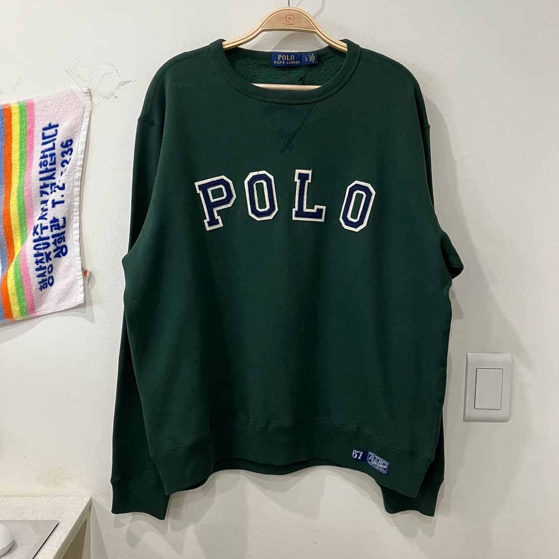 16 폴로 아치로고 맨투맨 상품이미지1