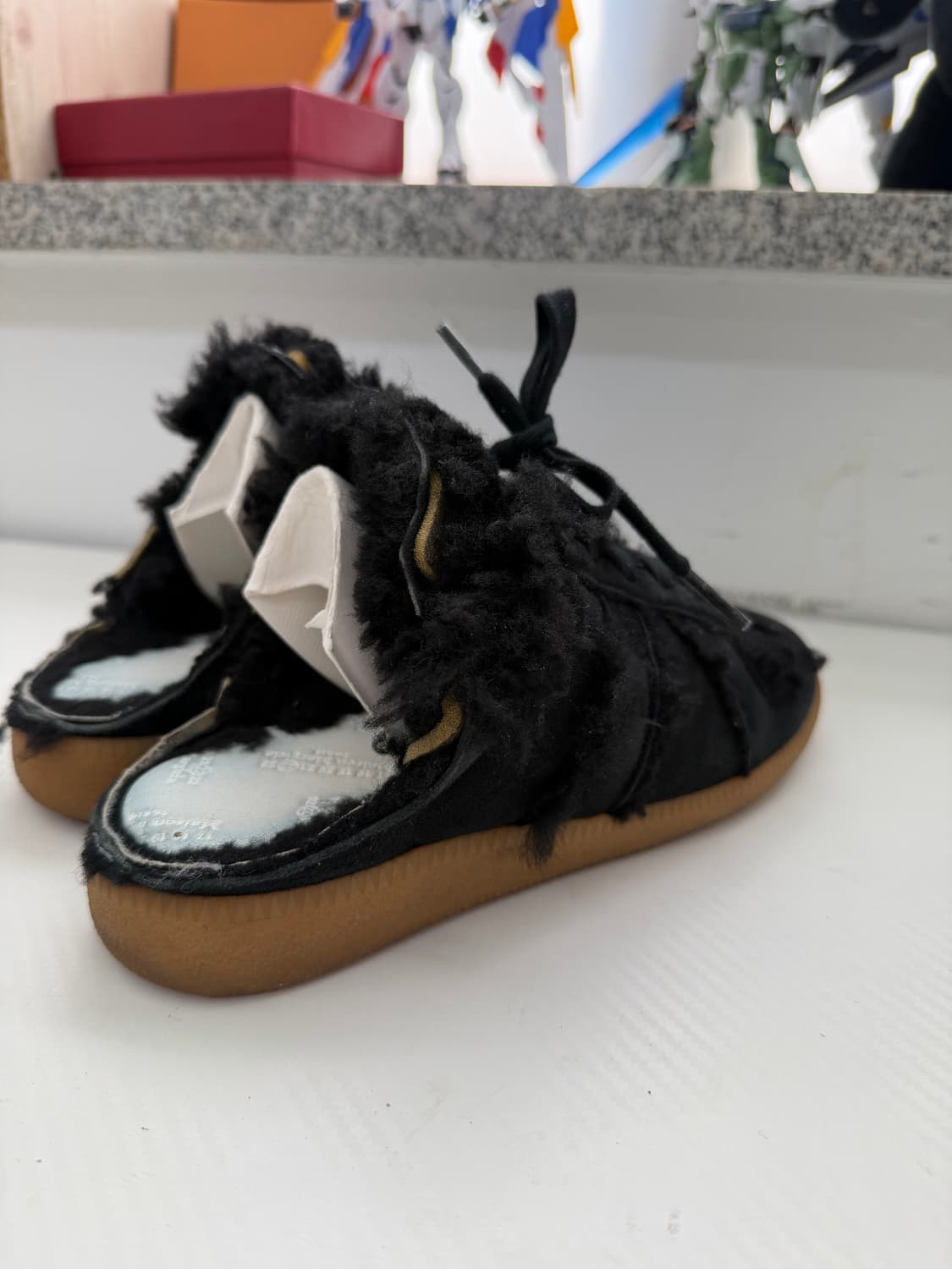 정품) 메종마르지엘라 백리스 독일군 뮬 스니커즈 36 상품이미지5