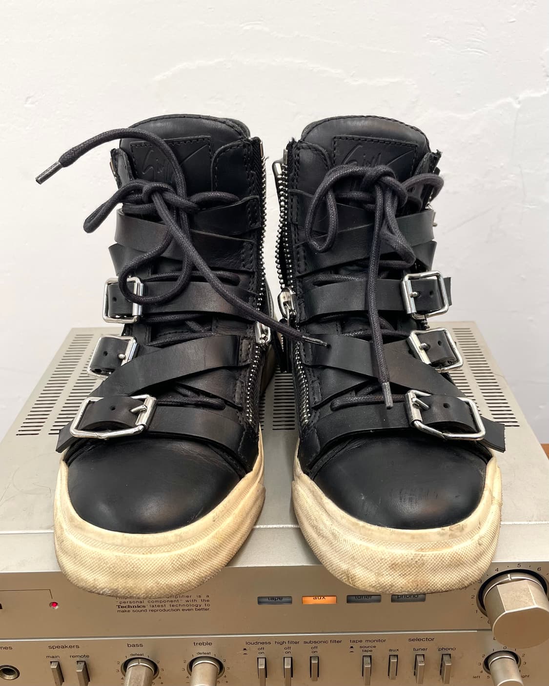 [235] 쥬세페자노티 레더 하이 스니커즈 상품이미지2