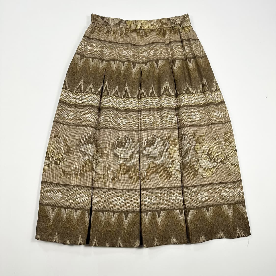 VTG 빈티지 재팬 패턴 롱 스커트 치마 (S 여성추천) 상품이미지1