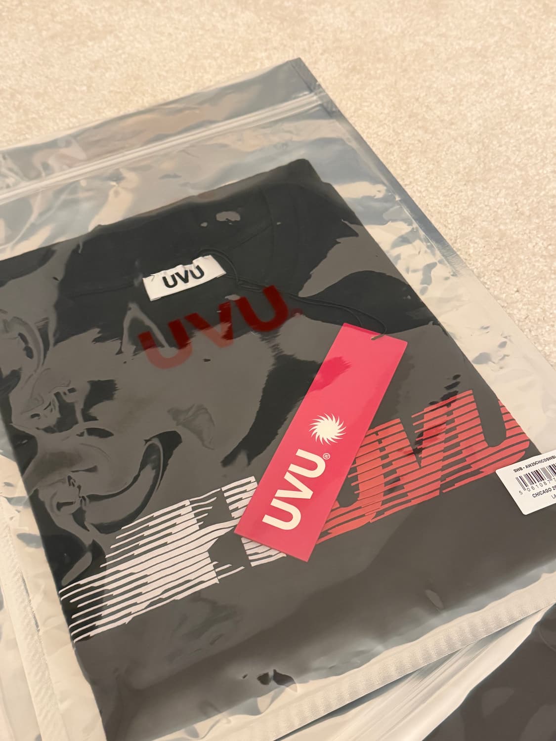 UVU 시카고 블랙 반팔 티셔츠 M사이즈 상품이미지2