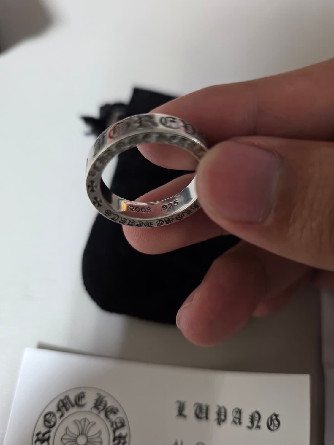 [풀구성,세척완료]크롬하츠 포에버링 us10 상품이미지6