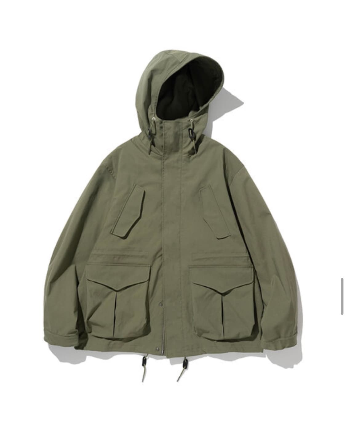 새상품(L)유니폼브릿지 피셔맨 후드파카 세이지그린 상품이미지7