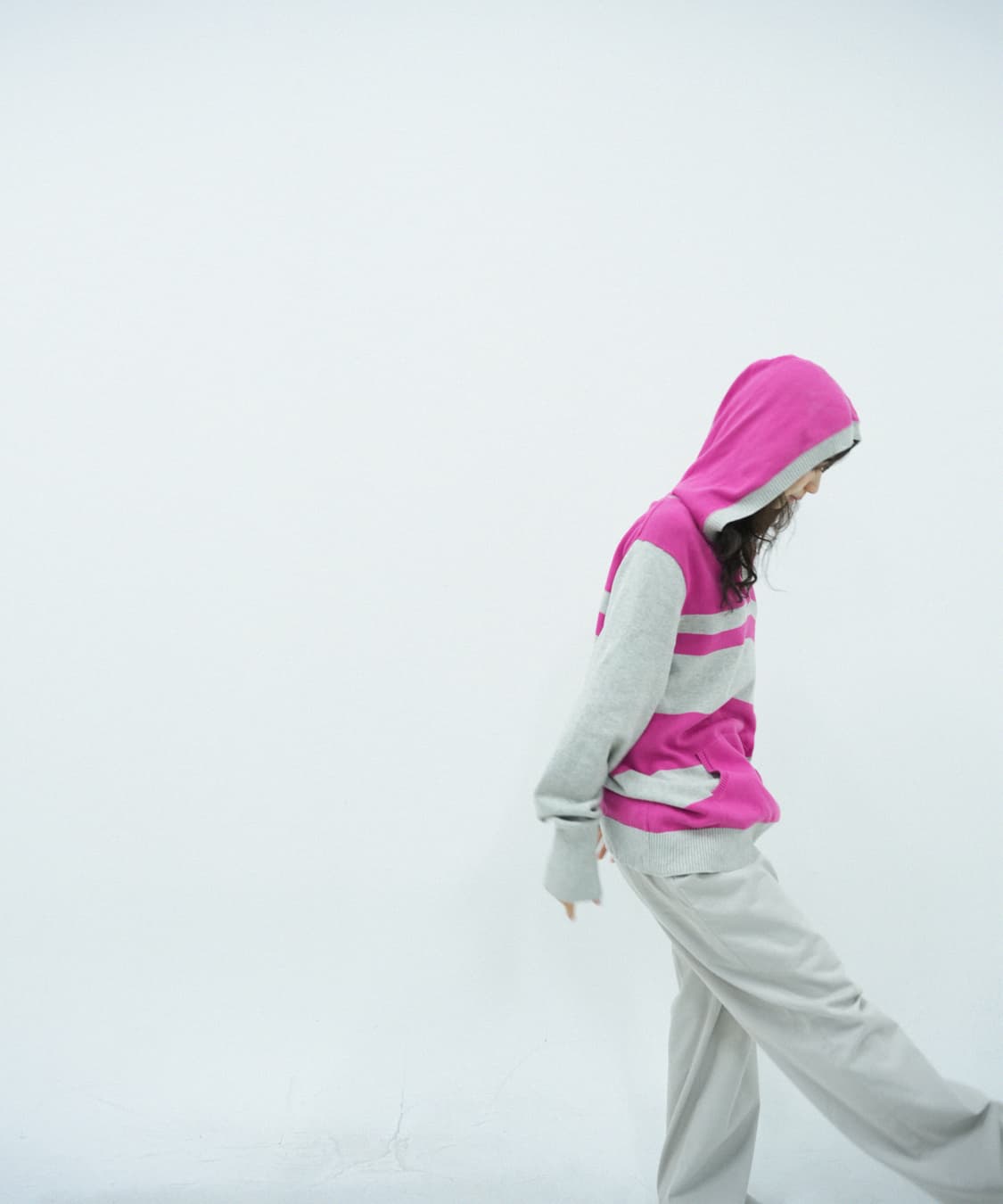 타미힐피거 핑크 후드 상품이미지3