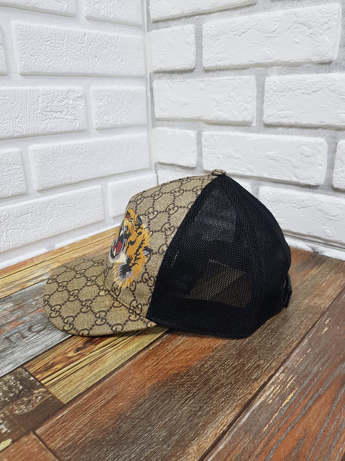 [m/58/정품] 구찌 GG 타이거 메쉬 볼캡 상품이미지5