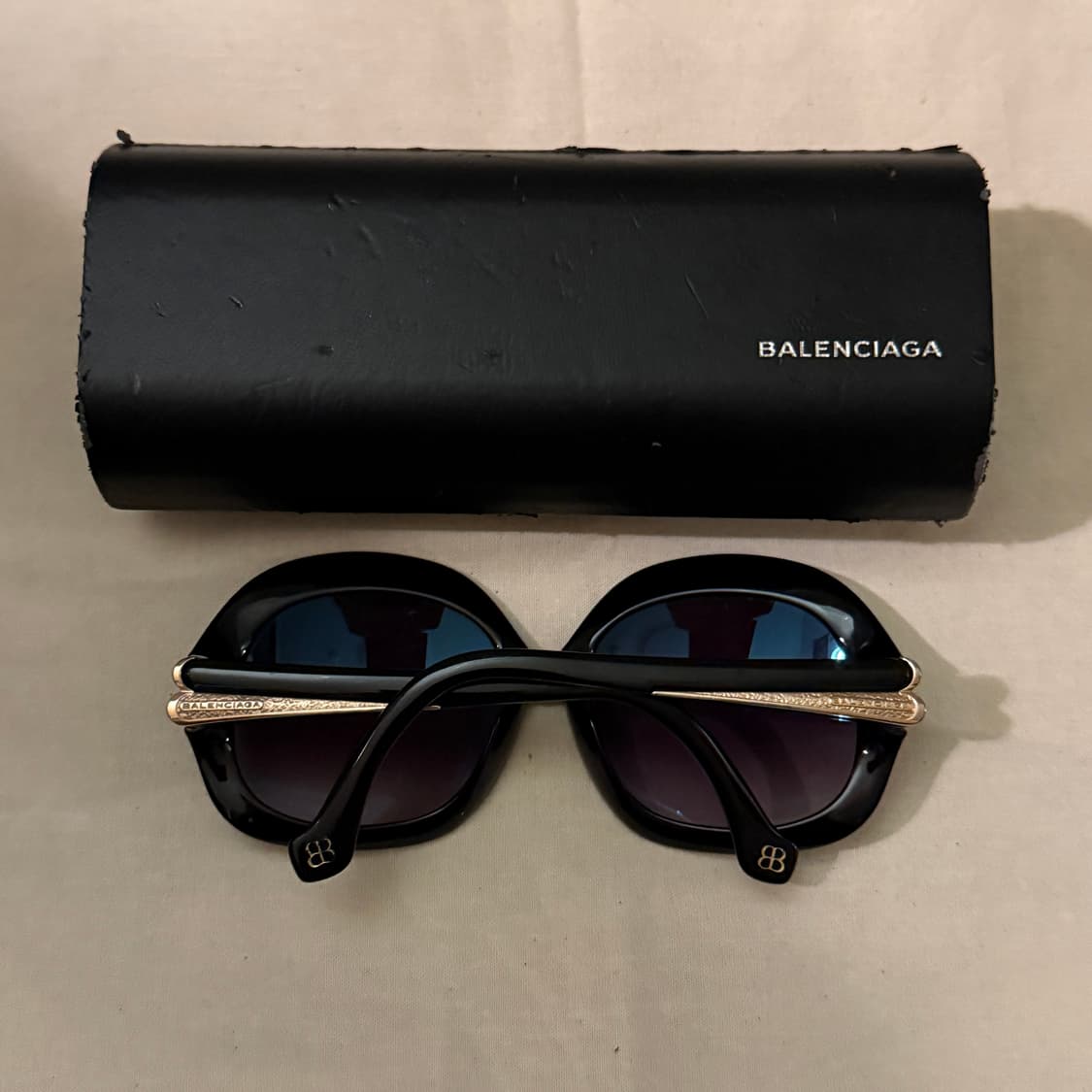 발렌시아가 오버사이즈 그레디언트 선글라스 상품이미지2