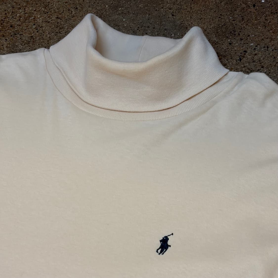 90s Made in USA 미국 빈티지 폴로랄프로렌 터틀넥 폴라티 상품이미지3