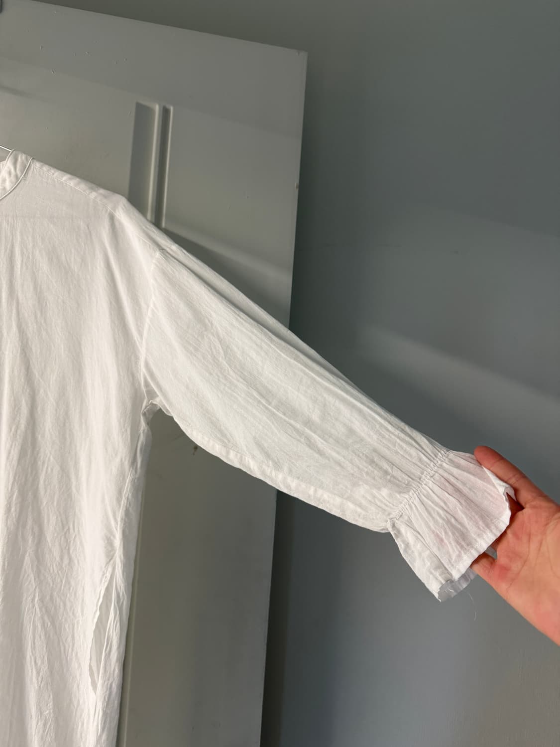 일본빈티지 화이트 블라우스 셔츠 상품이미지7