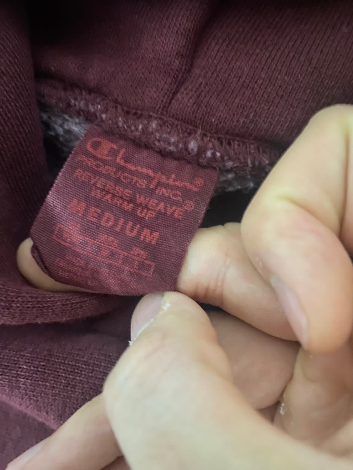 챔피온 리버스위브 후드티 상품이미지2