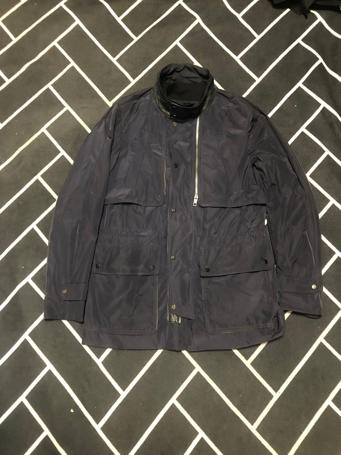 (횡재가)솔리드옴므 2 in 1 야상패딩/타임 시스템 스톤 몽클레어프라다 상품이미지1