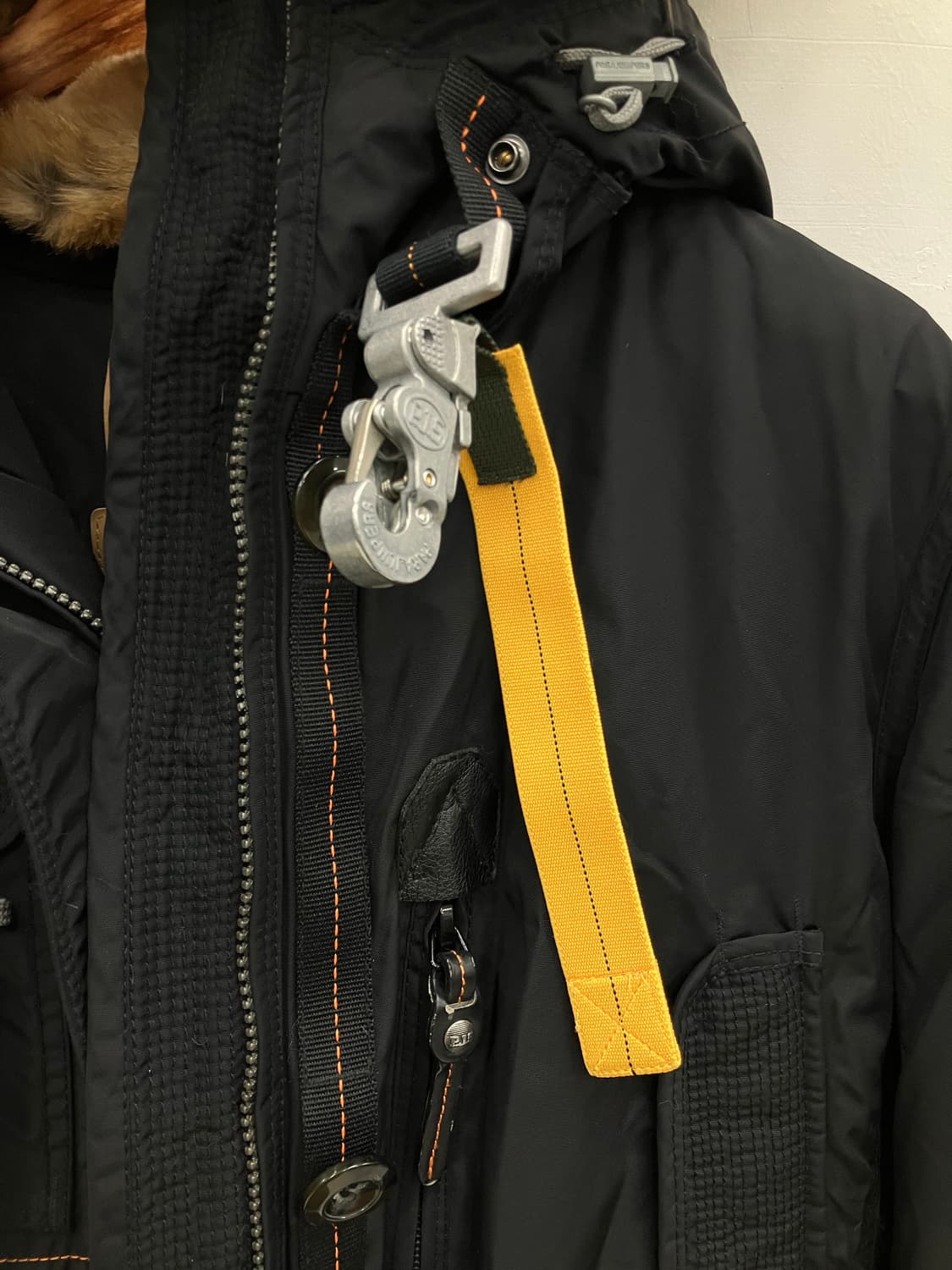 파라점퍼스 블랙 코디악 퍼 후드 롱패딩 M 상품이미지6