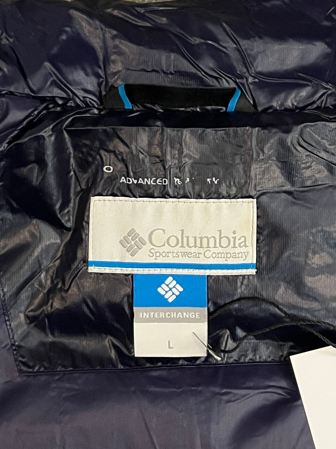 콜롬비아 덕다운 경량패딩 L 상품이미지5