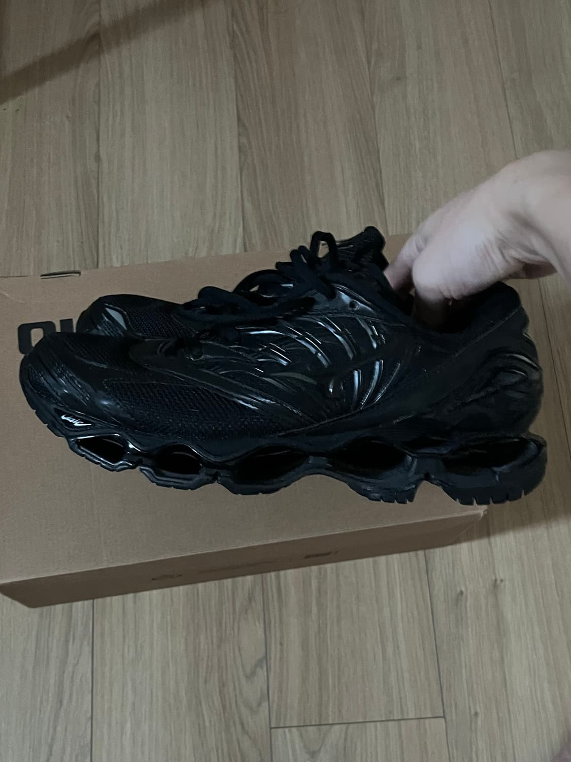 미즈노 프로페시 ls 블랙 270 상품이미지2