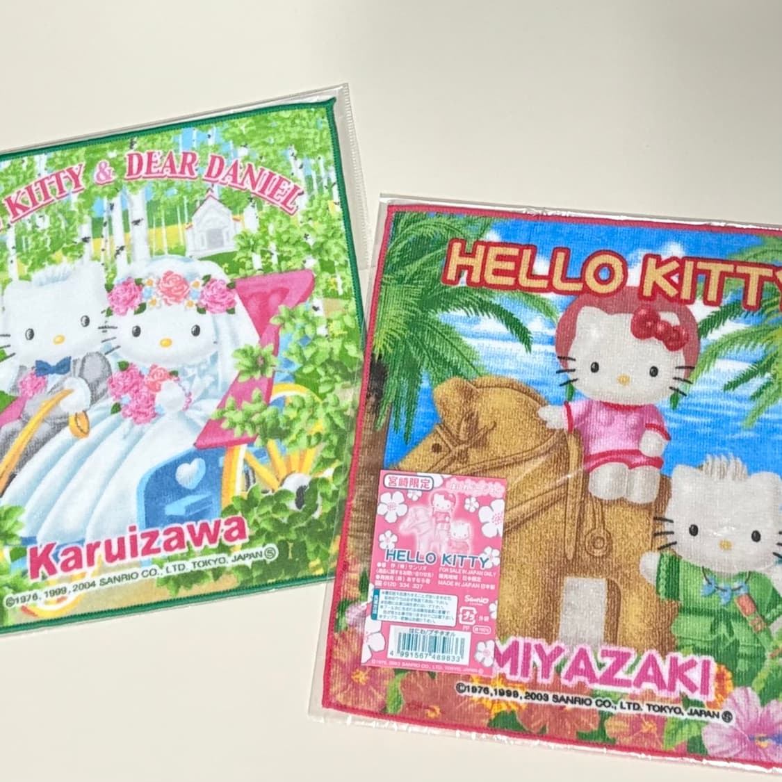 고전키티 손수건 웨딩세트 상품이미지2