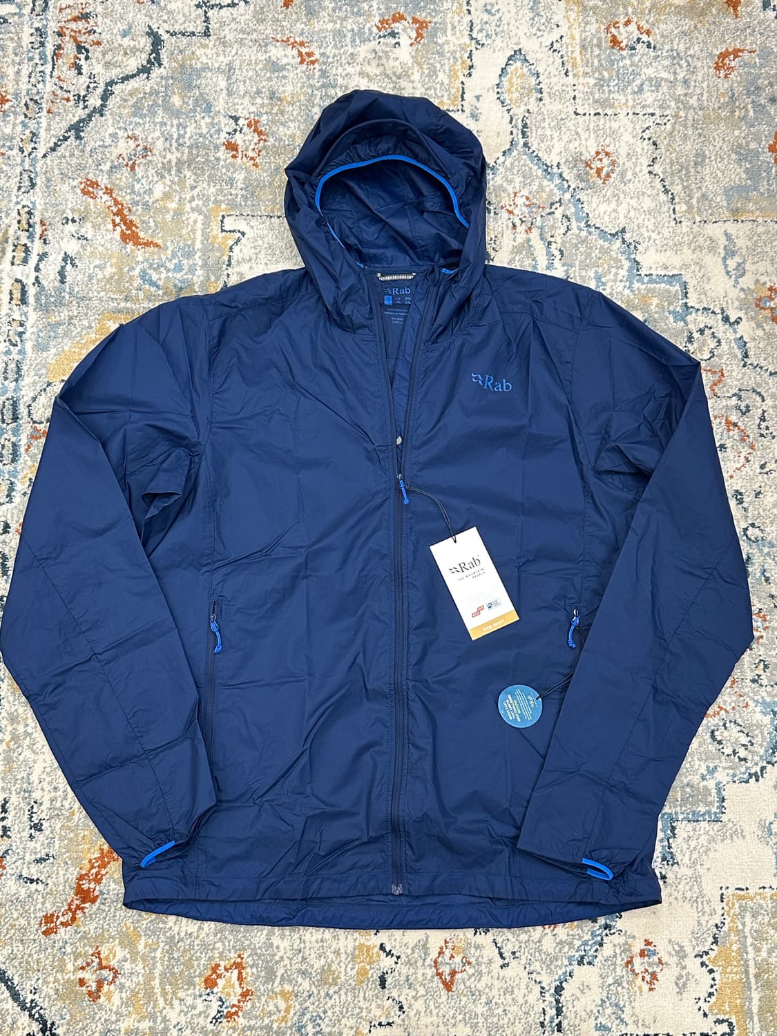 [새제품] RAB 랩 바이탈후디 바람막이 윈드브레이커 네이비 상품이미지1