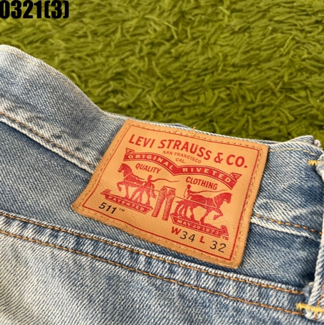 리바이스 511 청바지 상품이미지2