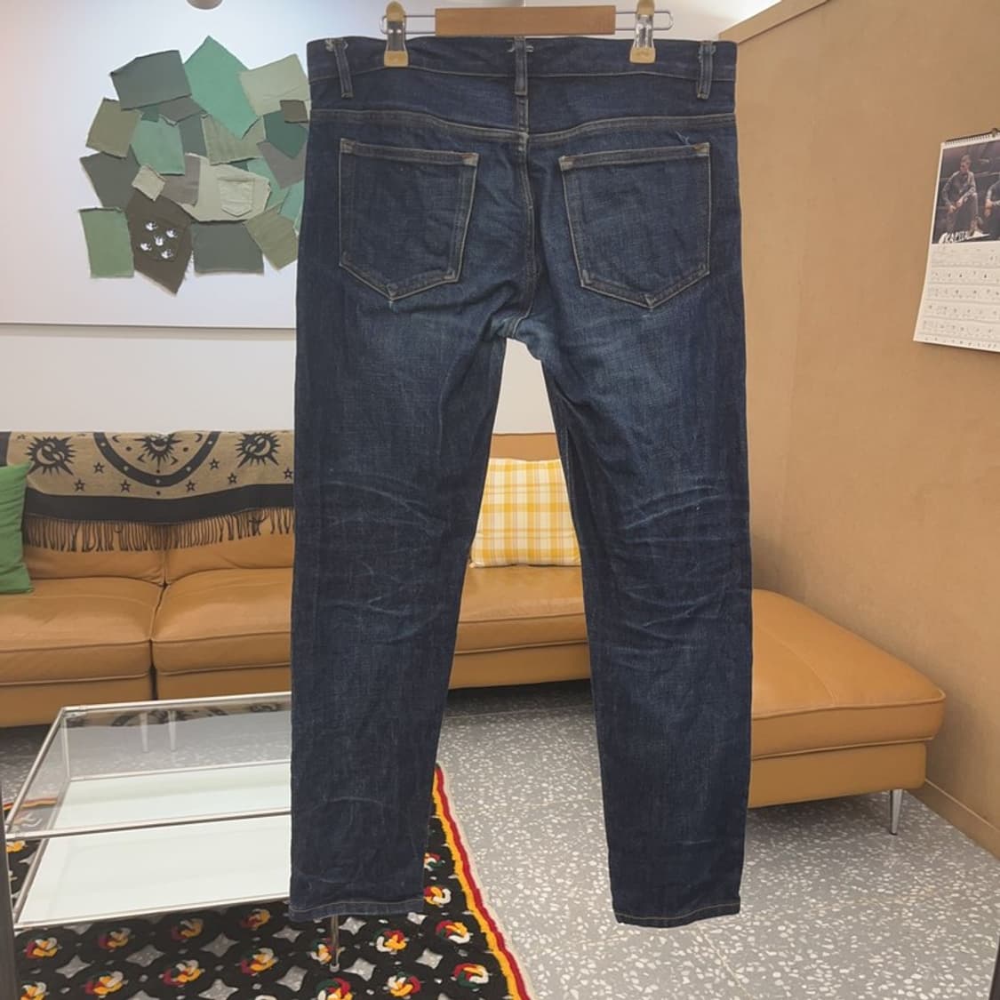 아페쎄 A.P.C 쁘띠 뉴 스탠다드 셀비지 데님팬츠 30인치 C08351 상품이미지4