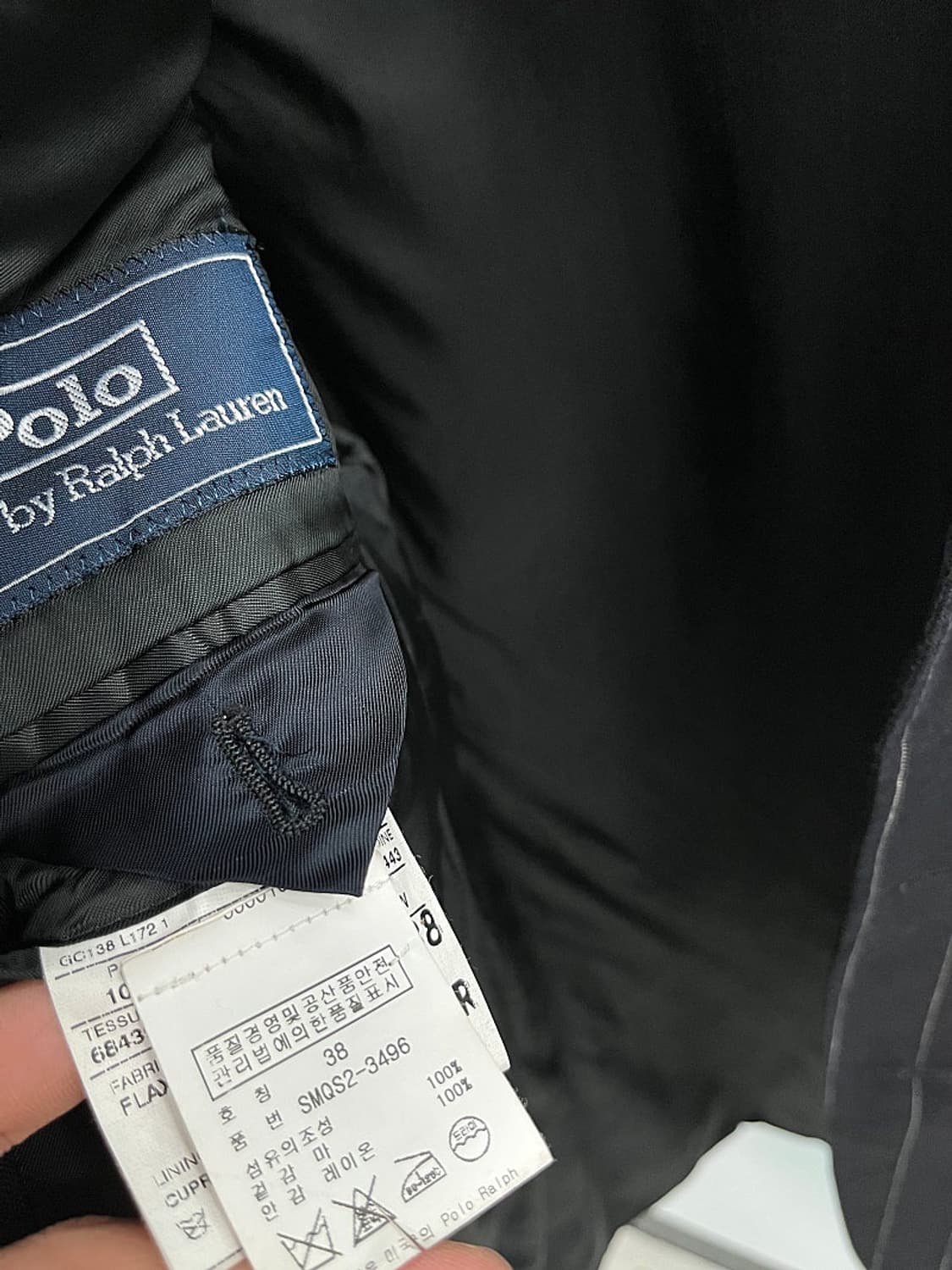 95) 폴로 이태리 스트라이프 린넨자켓  상품이미지7