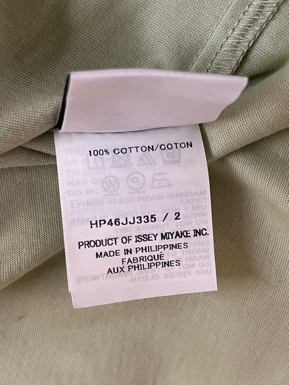 옴므 플리세 이세이미야케 코튼 셔츠 상품이미지8