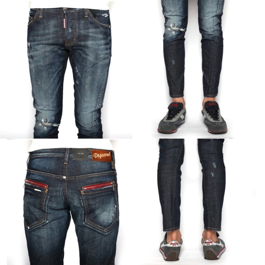 디스퀘어드 14/FW 루키 11  슬림 핏 데님(44 사이즈) 상품이미지4